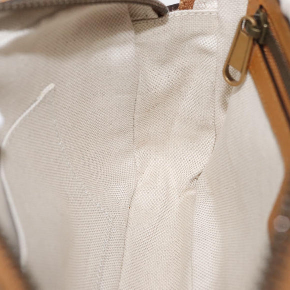 GUCCI Micro GG Supreme Disney collaboration bag PVC Beige 602695 Auth YKZ921SAM