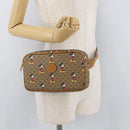 GUCCI Micro GG Supreme Disney collaboration bag PVC Beige 602695 Auth YKZ921SAM-25