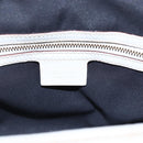 GUCCI GG Supreme Sherry Line Ophidia Hand Bag PVC White Gold 153028 Auth YKZ923-17