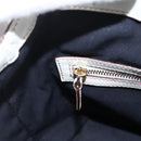 GUCCI GG Supreme Sherry Line Ophidia Hand Bag PVC White Gold 153028 Auth YKZ923-21
