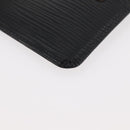 LOUIS VUITTON Epi Pochette Cles Coin Purse Black M63802 LV Auth YKZ924-16