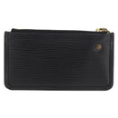 LOUIS VUITTON Epi Pochette Cles Coin Purse Black M63802 LV Auth YKZ924-2