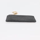 LOUIS VUITTON Epi Pochette Cles Coin Purse Black M63802 LV Auth YKZ924-5