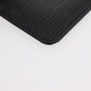 LOUIS VUITTON Epi Pochette Cles Coin Purse Black M63802 LV Auth YKZ924-8