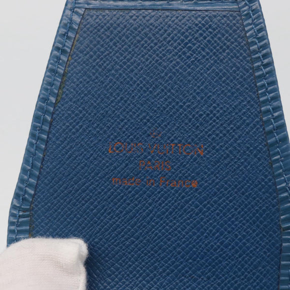 LOUIS VUITTON Epi Etui Cigarette Case Blue LV Auth YKZ925A