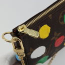 LOUIS VUITTON Yayoi Kusama Mini Pochette Accessoires Tasche M81866 Auth YKZ926SM-9
