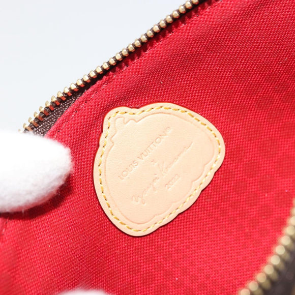 LOUIS VUITTON Yayoi Kusama Mini Pochette Accessoires Tasche M81866 Auth YKZ926SM