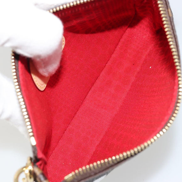 LOUIS VUITTON Yayoi Kusama Mini Pochette Accessoires Tasche M81866 Auth YKZ926SM