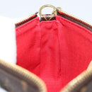 LOUIS VUITTON Yayoi Kusama Mini Pochette Accessoires Tasche M81866 Auth YKZ926SM-21