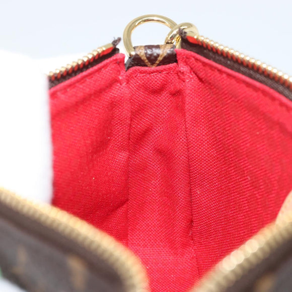 LOUIS VUITTON Yayoi Kusama Mini Pochette Accessoires Tasche M81866 Auth YKZ926SM