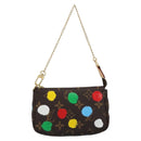 LOUIS VUITTON Yayoi Kusama Mini Pochette Accessoires Tasche M81866 Auth YKZ926SM-13