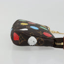 LOUIS VUITTON Yayoi Kusama Mini Pochette Accessoires Tasche M81866 Auth YKZ926SM-3