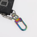LOUIS VUITTON Monogram Eclipse Porte Cles Etoui Key Holder MP1856 Auth YKZ927A-6