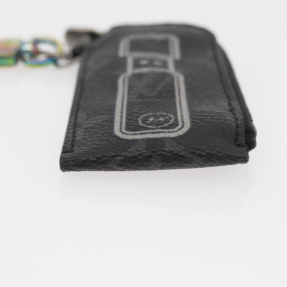 LOUIS VUITTON Monogram Eclipse Porte Cles Etoui Key Holder MP1856 Auth YKZ927A