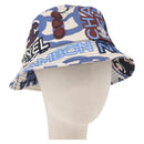 CHANEL Hat Cotton White CC Auth YKZ930M-1