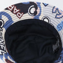 CHANEL Hat Cotton White CC Auth YKZ930M-11