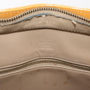 LOUIS VUITTON Monogram Vernis Houston Hand Bag Beige M91004 LV Auth YKZ943-20