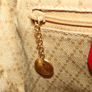 GUCCI Bamboo Backpack Leather Red Gold 003 1705 0030 Auth YKZ946-23