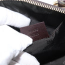 GUCCI GG Crystal Histeria Boston Bag Coated Canvas Beige Gold 181485 Auth YKZ948-12