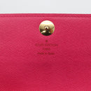 LOUIS VUITTON Multicolor Portefeiulle Sarah Wallet Black M60668 LV Auth YKZ969V-17