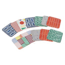 HERMES Tou Temps Papier Coaster Coaster Paper Multicolor Auth YKZ971A-1