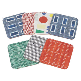 HERMES Tou Temps Papier Coaster Coaster Paper Multicolor Auth YKZ971A - 0