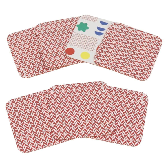 HERMES Tou Temps Papier Coaster Coaster Paper Multicolor Auth YKZ971A