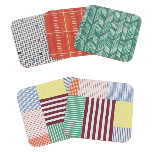 HERMES Tou Temps Papier Coaster Coaster Paper Multicolor Auth YKZ971A