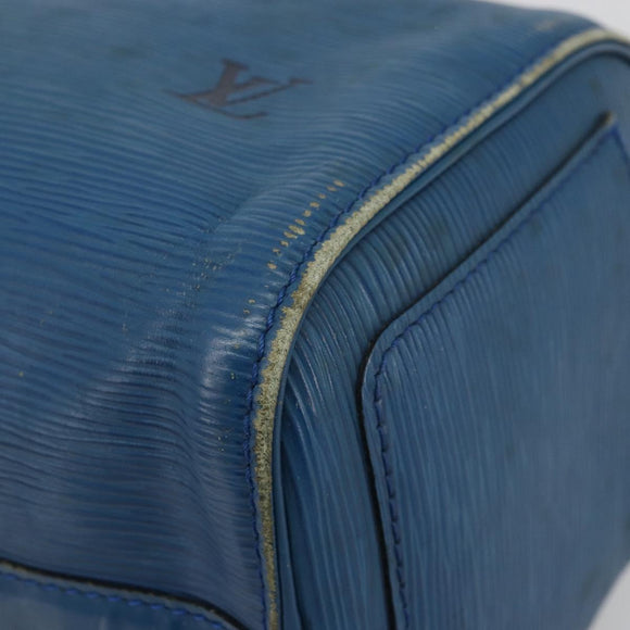 LOUIS VUITTON Epi Speedy 25 Hand Bag Toledo Blue M43015 LV Auth YKZ982