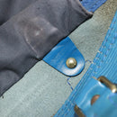 LOUIS VUITTON Epi Speedy 25 Hand Bag Toledo Blue M43015 LV Auth YKZ982-12