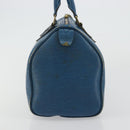 LOUIS VUITTON Epi Speedy 25 Hand Bag Toledo Blue M43015 LV Auth YKZ982-3