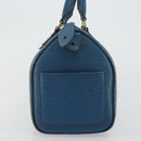 LOUIS VUITTON Epi Speedy 25 Hand Bag Toledo Blue M43015 LV Auth YKZ982-4