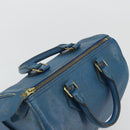 LOUIS VUITTON Epi Speedy 25 Hand Bag Toledo Blue M43015 LV Auth YKZ982-6