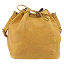LOUIS VUITTON Epi Petit Noe Shoulder Bag Yellow M44109 LV Auth YKZ986-13