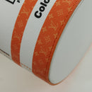 LOUIS VUITTON LV Painted Can Shoulder Bag PVC Orange M81590 Auth YKZ991SM-19
