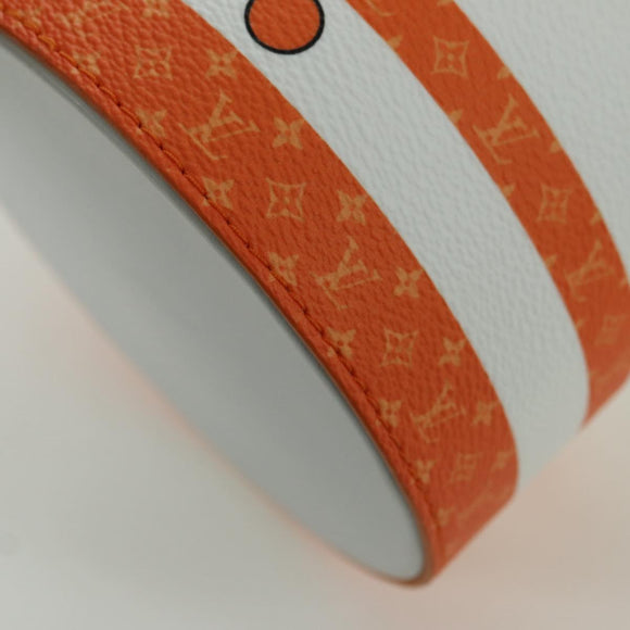 LOUIS VUITTON LV Painted Can Shoulder Bag PVC Orange M81590 Auth YKZ991SM