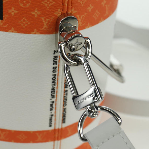 LOUIS VUITTON LV Painted Can Shoulder Bag PVC Orange M81590 Auth YKZ991SM
