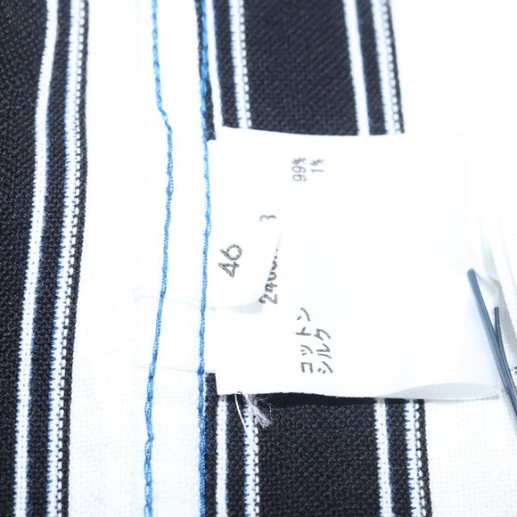 JACQUEMUS Long Sleeve Shirt Cotton Blue Auth ym006M