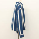 JACQUEMUS Long Sleeve Shirt Cotton Blue Auth ym006M-4