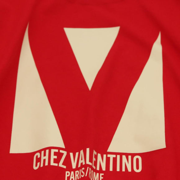 VALENTINO T Shirt Cotton Red Auth ym007M
