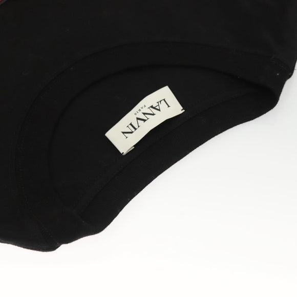 LANVIN T-Shirt Baumwolle Schwarz Auth ym010M