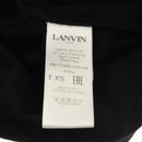 LANVIN T-Shirt Baumwolle Schwarz Auth ym010M-9
