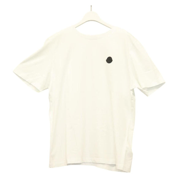 Moncler T Shirt Cotton White Auth ym013M