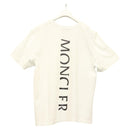 Moncler T Shirt Cotton White Auth ym013M-2