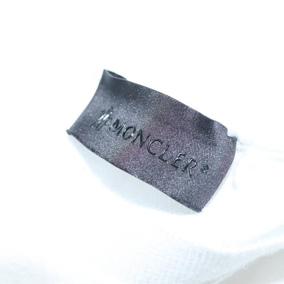 Moncler T Shirt Cotton White Auth ym013M