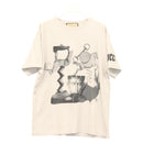 GUCCI T Shirt Cotton Light Gray Auth ym015M-1