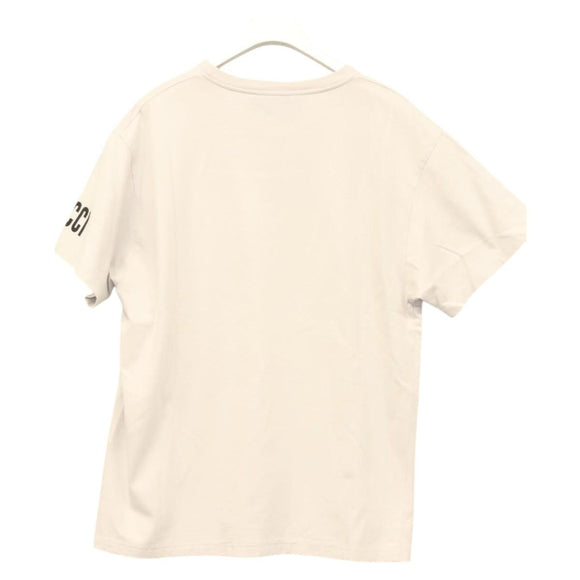 GUCCI T Shirt Cotton Light Gray Auth ym015M