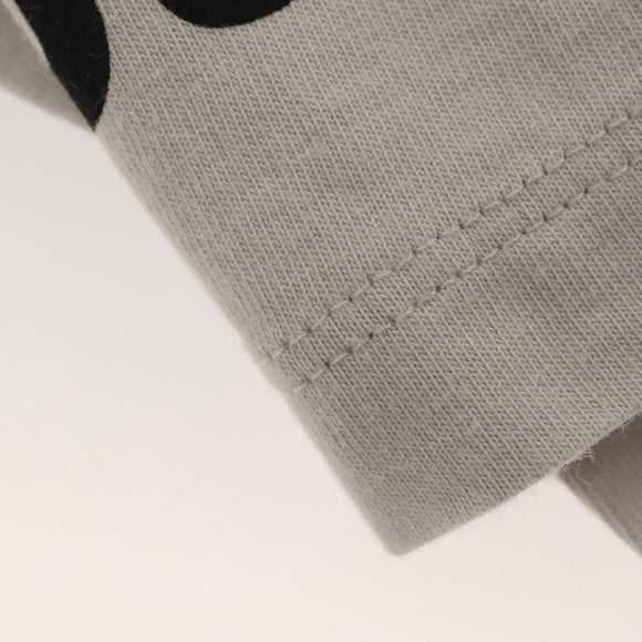 GUCCI T Shirt Cotton Light Gray Auth ym015M