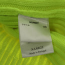 THAMES Long Sleeve Knitted Fabrics Acrylic Lime Green Auth ym018-7