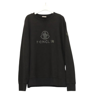 Moncler Long Sleeve Trainer Long Sleeved Cotton Black Auth ym020M